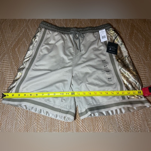 Brooklyn Cloth Camo Paneled Mesh Shorts,Comfort Fit,Men's Size L,NWT - Picture 9 of 13